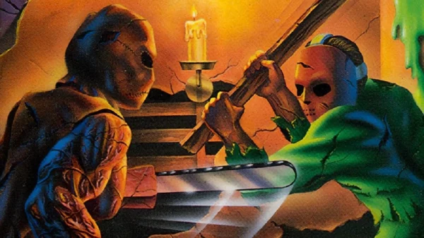 Splatterhouse Turbografx 16 Artwork