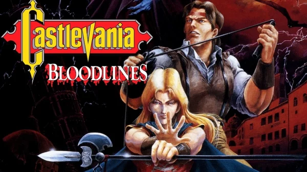 Castlevania Bloodlines Artwork Genesis
