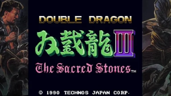 Double Dragon 3 Intro Screen Nes
