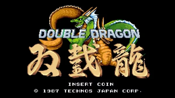 Double Dragon Arcade Title Screen