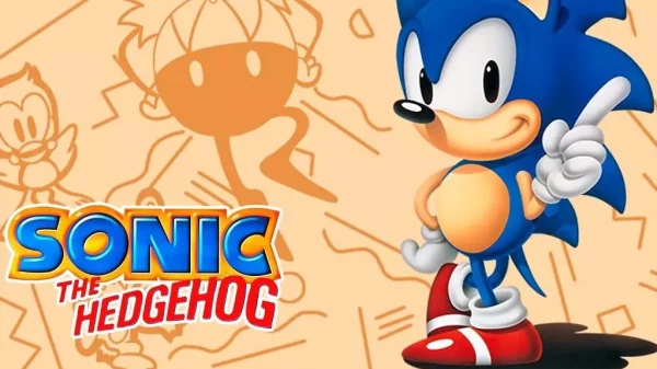 Sonic the Hedgehog Game Genesis Artwork