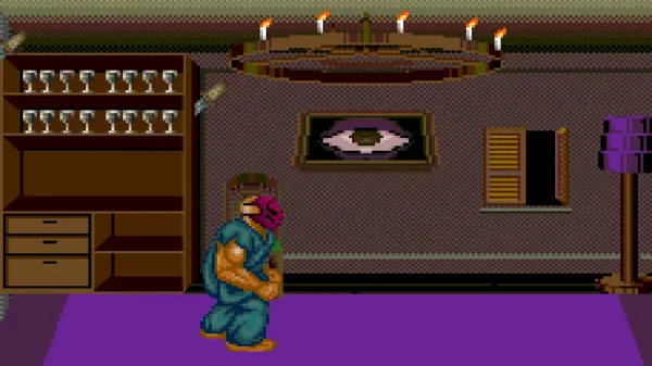 Splatterhouse Turbografx 16 Gameplay Screenshot