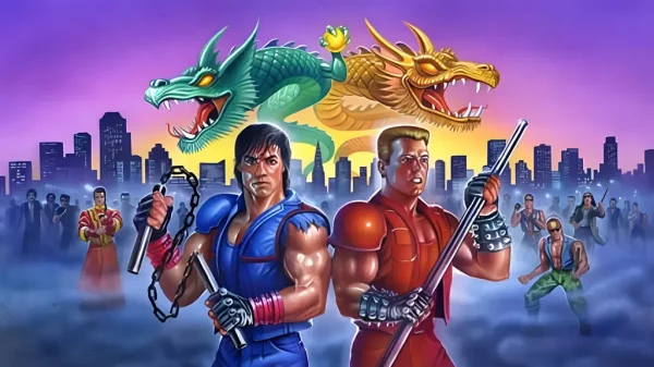 Super Double Dragon SNES Artwork