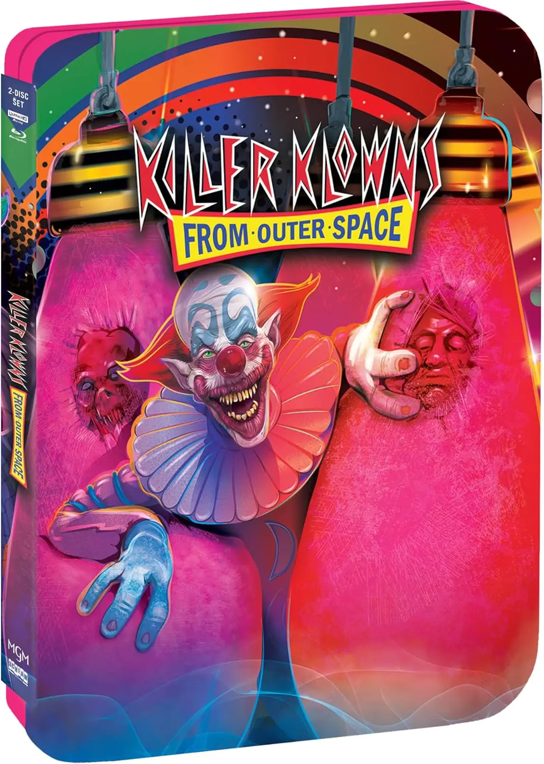 Killer Klowns From Outer Space 4K Steelbook Scream Factory
