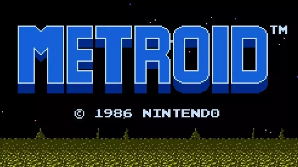 Metroid NES Title Screen - Codes