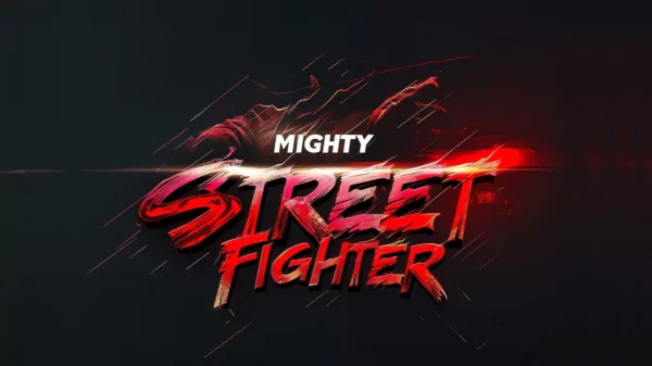 Mighty Street Fighter Logo