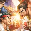 Street Fighter and Tekken Video Game Characters Clash in Artwork Collage