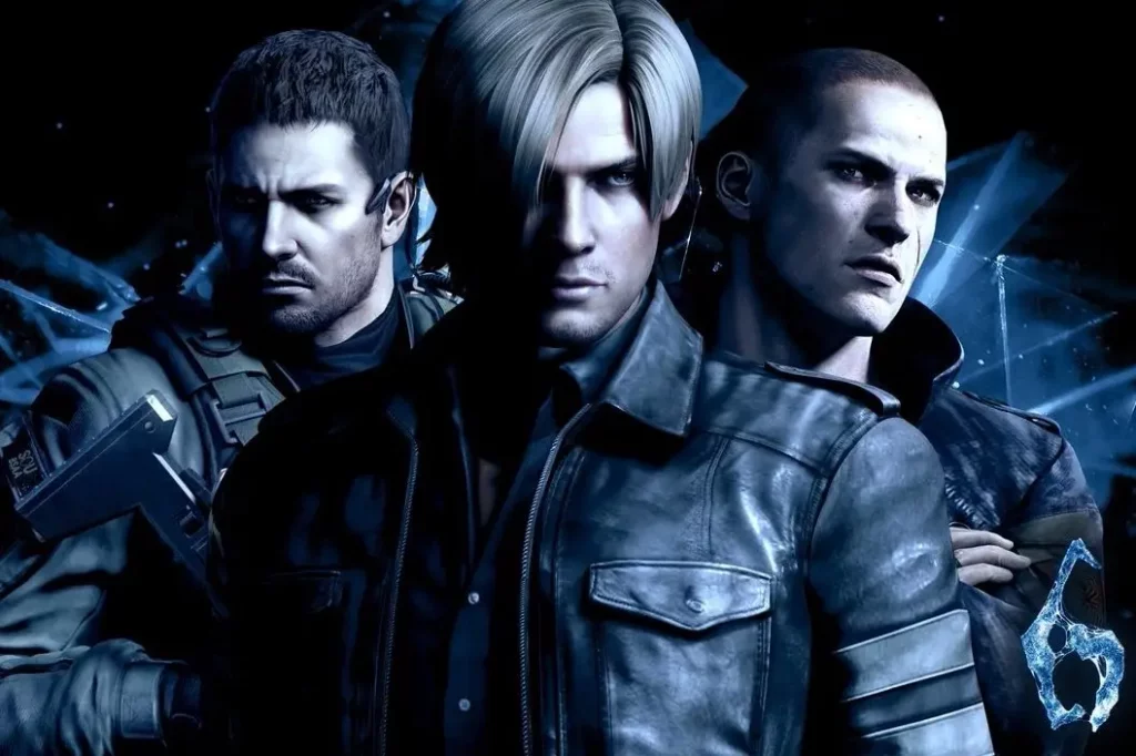 Chris Redfield, Leon Scott Kennedy, and Jake Muller Grouped Tougher in Resident Evil 6