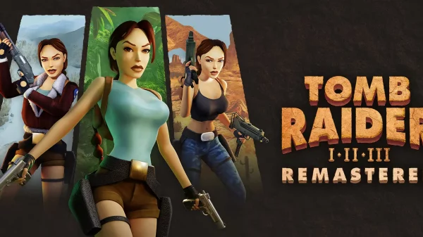Tomb Raider 1-3 Remastered Artwork Featuring Lara Croft