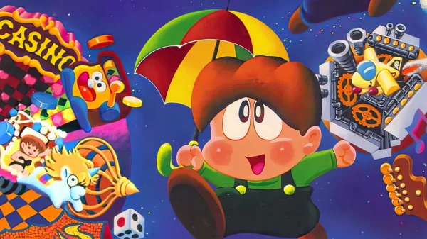 Parasol Stars The Story Of Bubble Bobble III Artwork