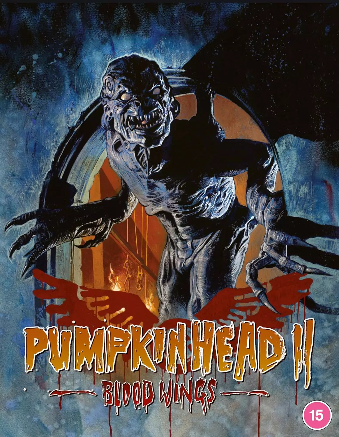 Pumpkinhead II Blood Wings Blu-Ray cover artwork