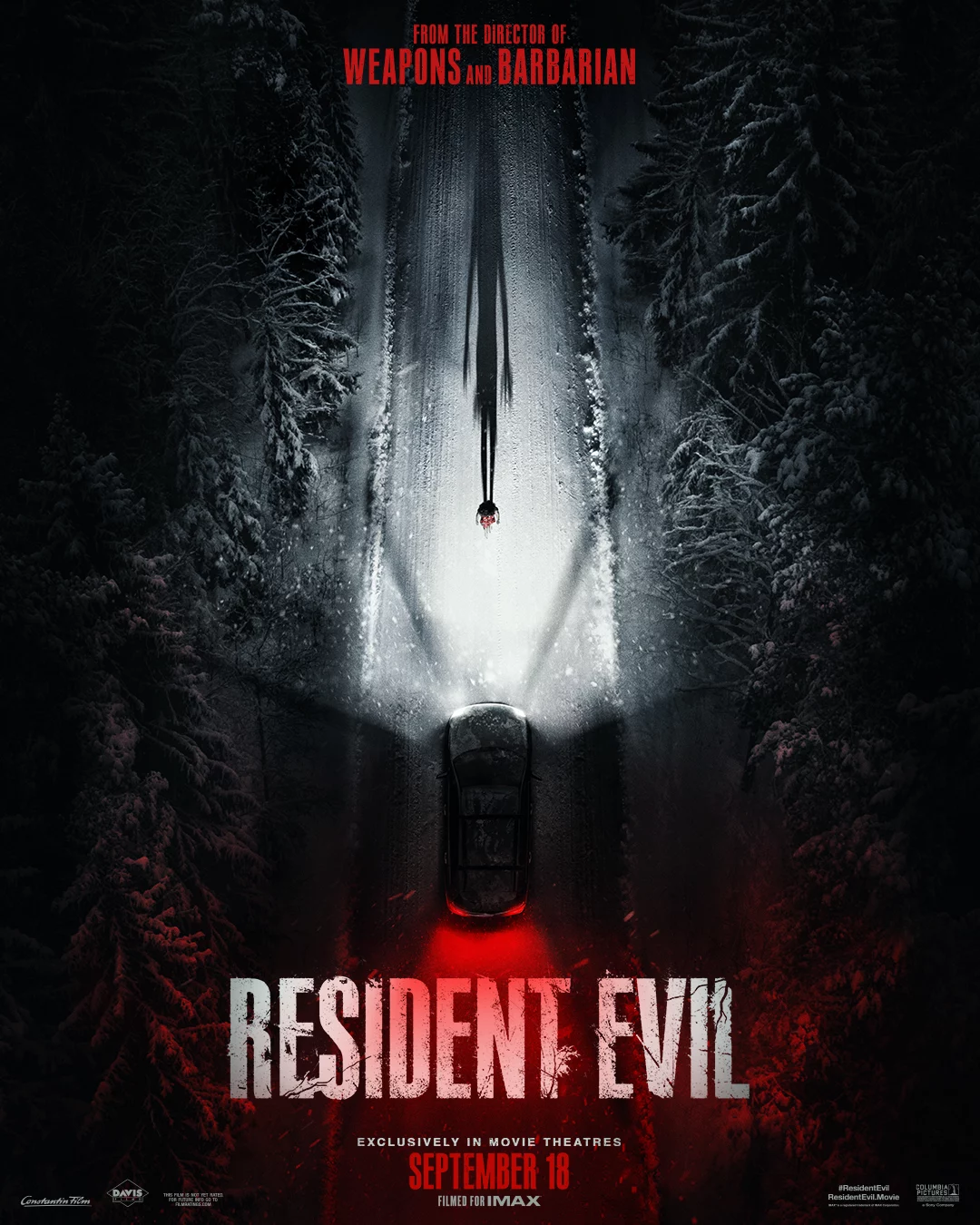 Resident Evil Movie Poster Night